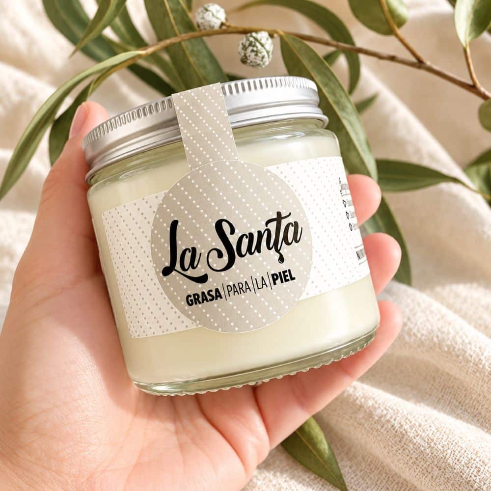 TALLOW “LA SANTA”. SENSE OLI ESSENCIAL - 125 ML - Imatge 2