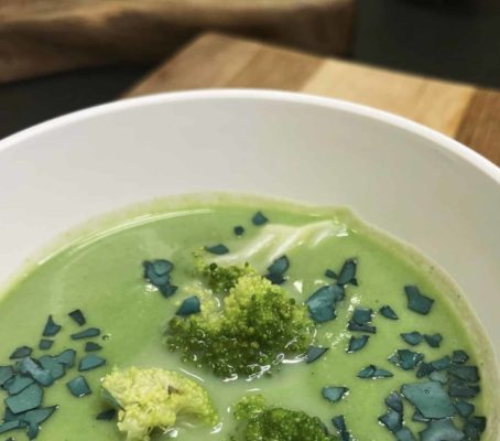 crema bròquil espirulina